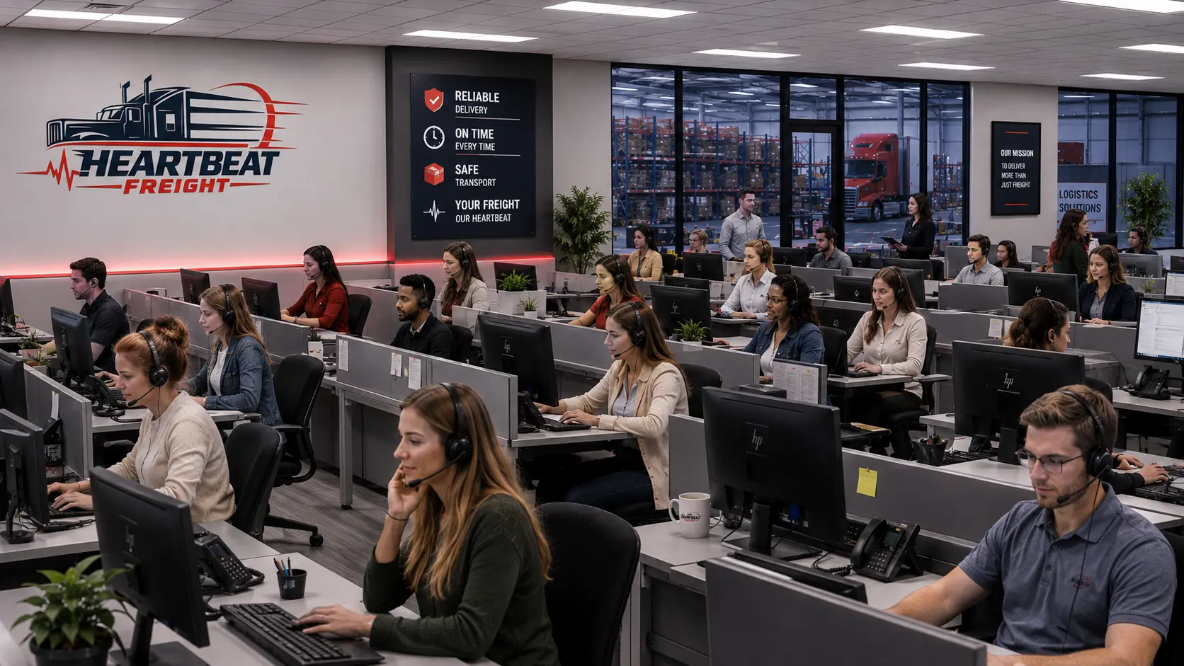 Heartbeat Freight Dispatch and Brokerage Operations Office